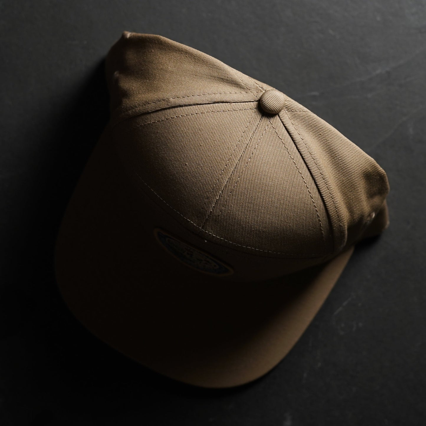 The EYJ Badge Hat - TAN by Bullstrap