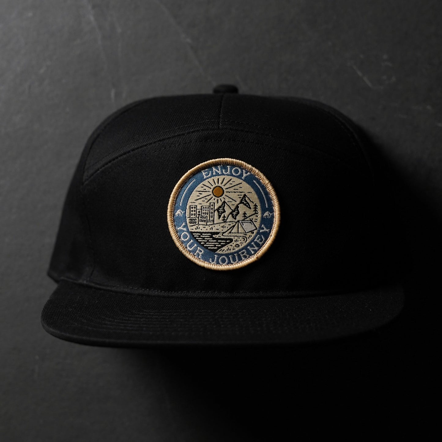 The EYJ Badge Hat - BLACK by Bullstrap