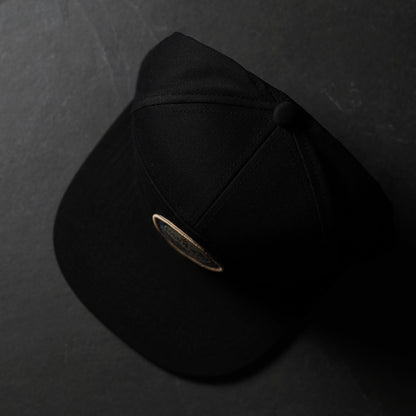 The EYJ Badge Hat - BLACK by Bullstrap