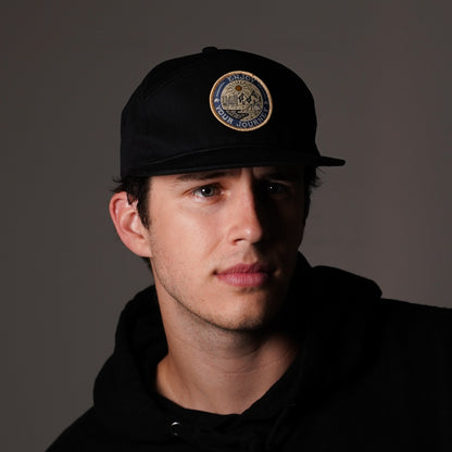 The EYJ Badge Hat - BLACK by Bullstrap