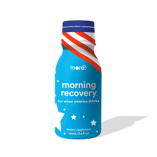 morning recovery - red, white and blue by More Labs