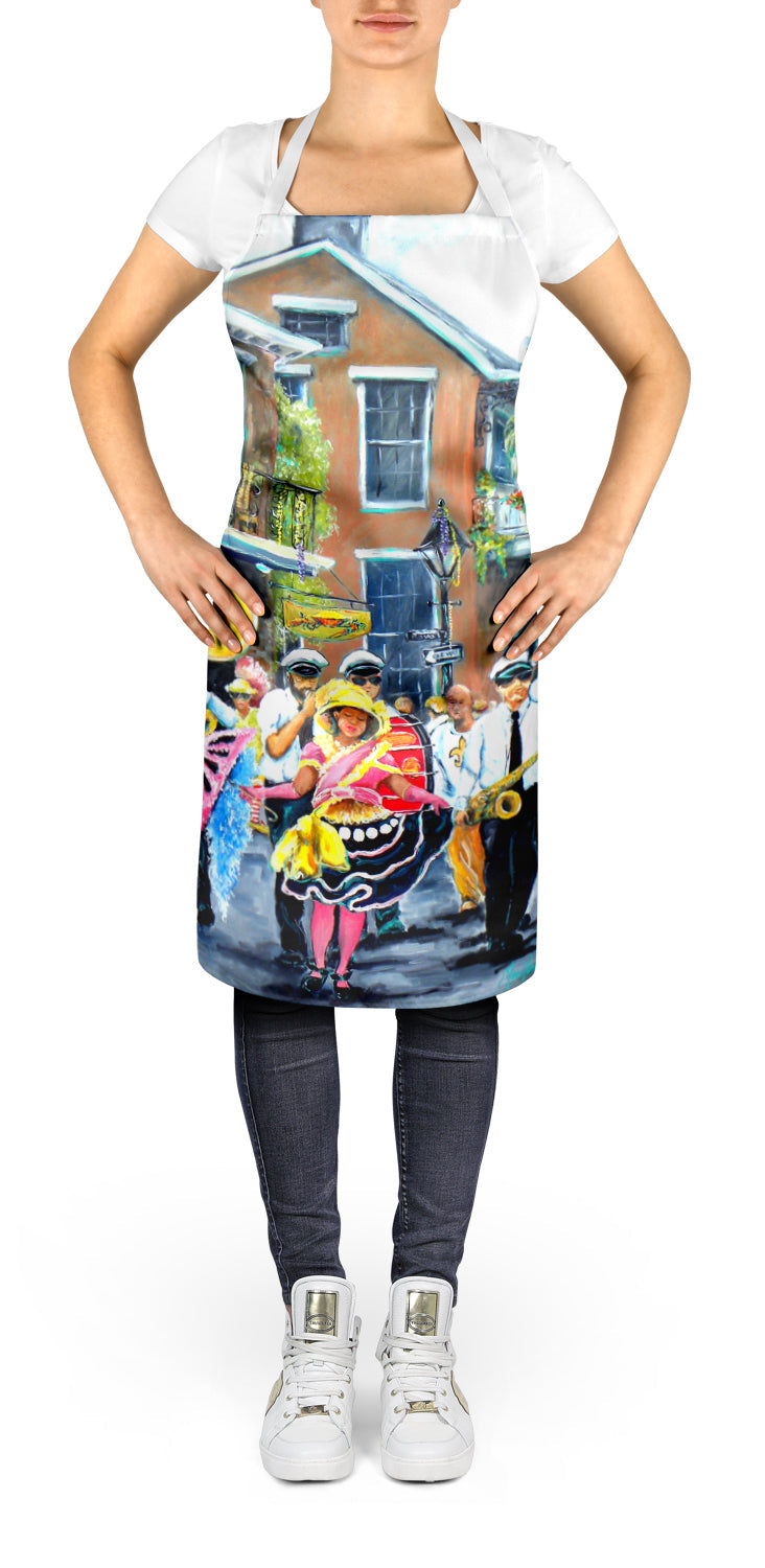 New Orleans French Quarter Frolic Apron MW1246APRON by Caroline's Treasures