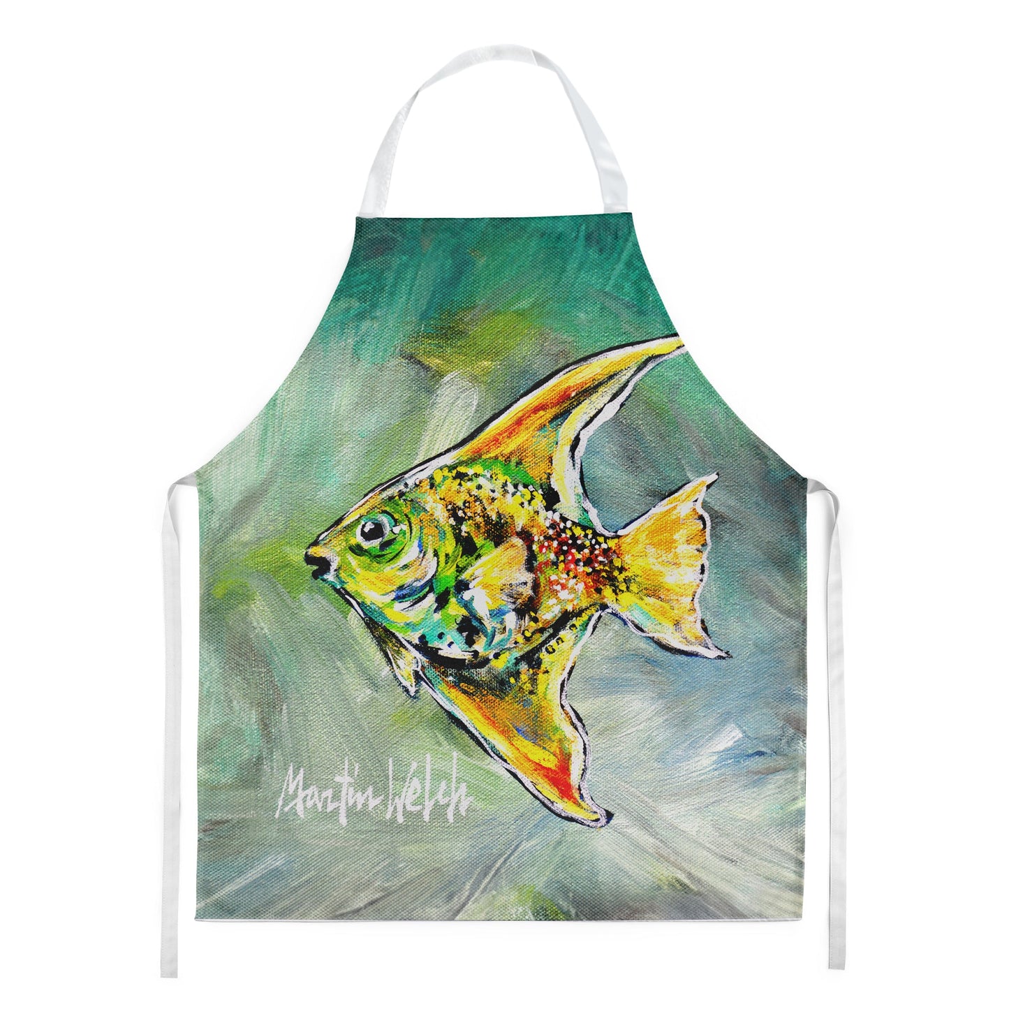 Nancys Other Fish Apron by Caroline's Treasures