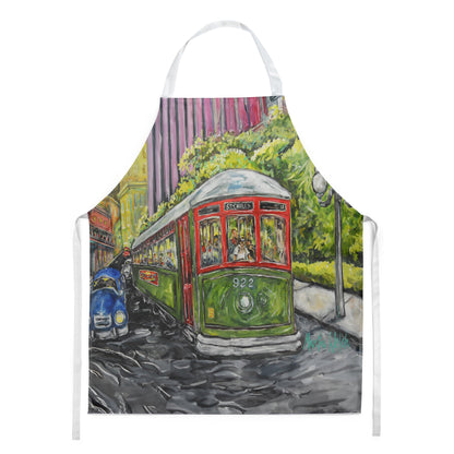 Saint Charles No. 922 Streetcar Again Apron by Caroline's Treasures