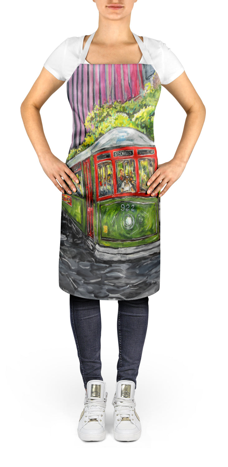 Saint Charles No. 922 Streetcar Again Apron by Caroline's Treasures