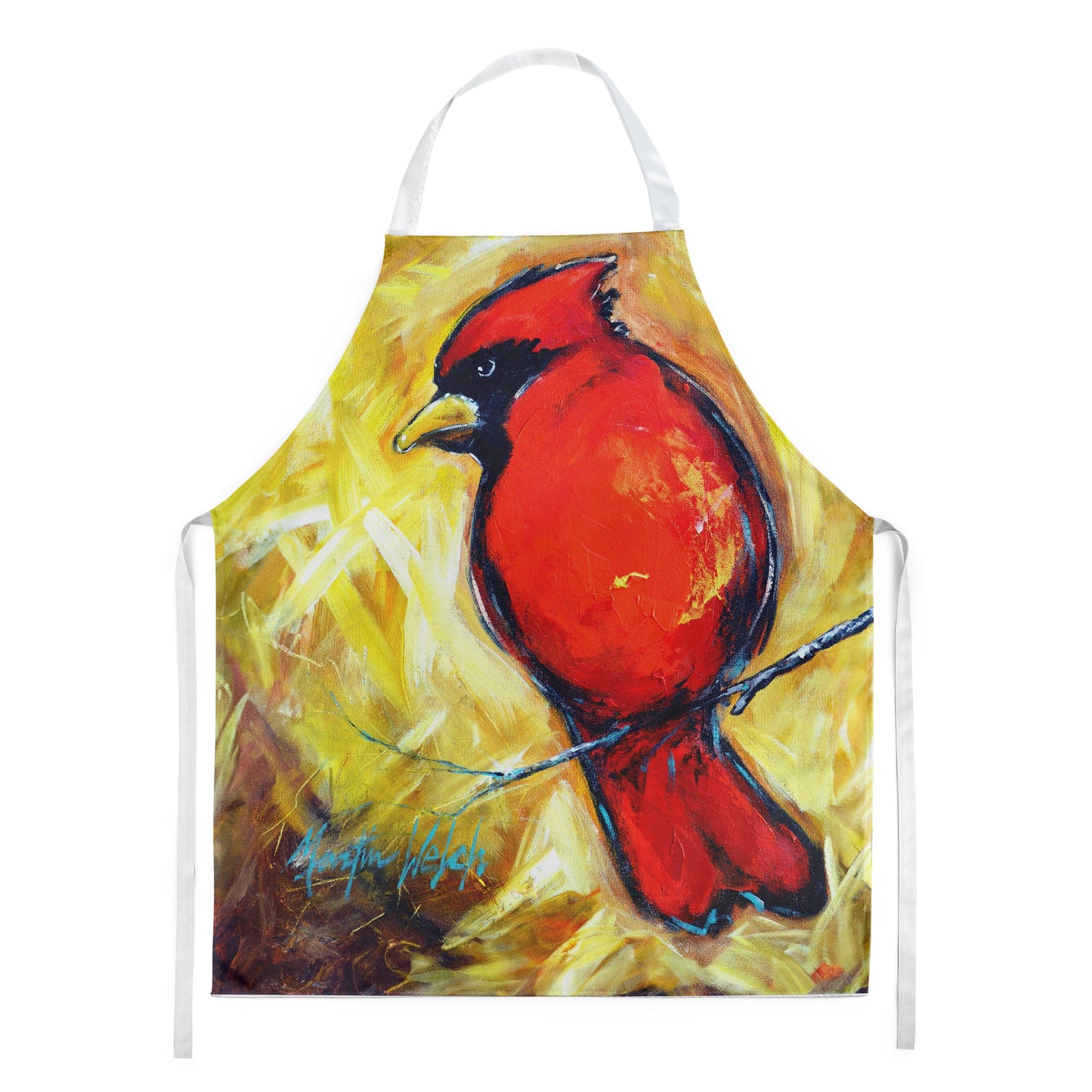 Sha Red Baba Bird Apron by Caroline's Treasures