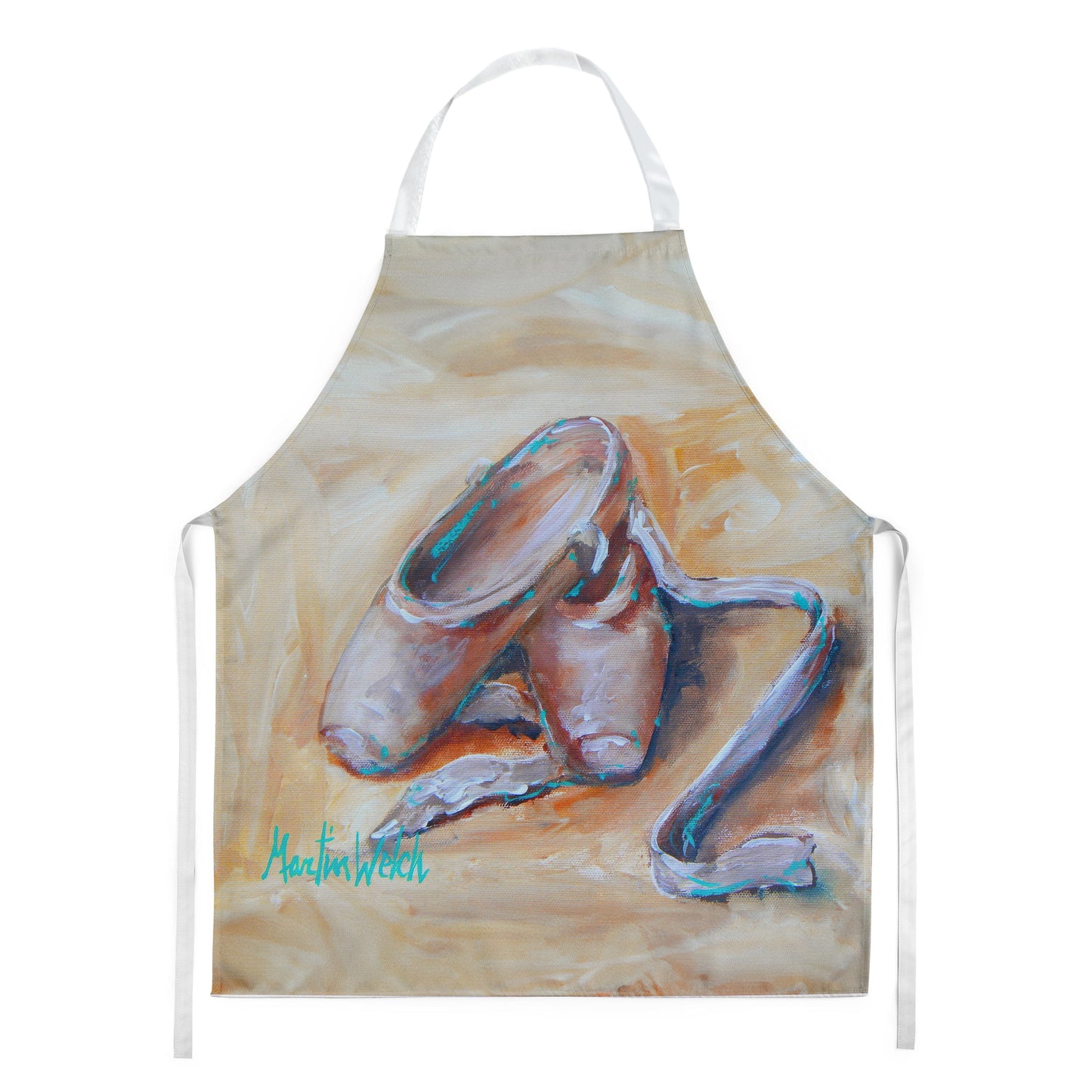 Toe Toe Ballet Shoes Apron by Caroline's Treasures