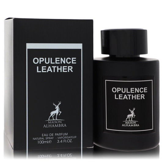 Maison Alhambra Opulence Leather by Maison Alhambra Eau De Parfum Spray 3.4 oz for Men by Avera Group