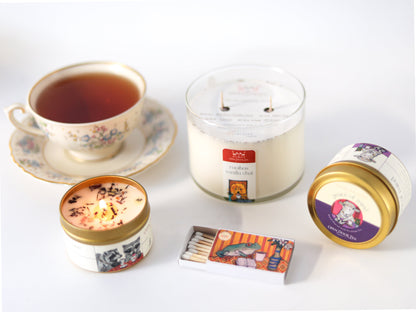 Tea-Infused Soy Candle by Open Door Tea