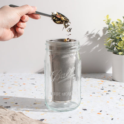 Maison Brew - Cold Brew Iced Tea Mason Jar by Plum Deluxe Tea