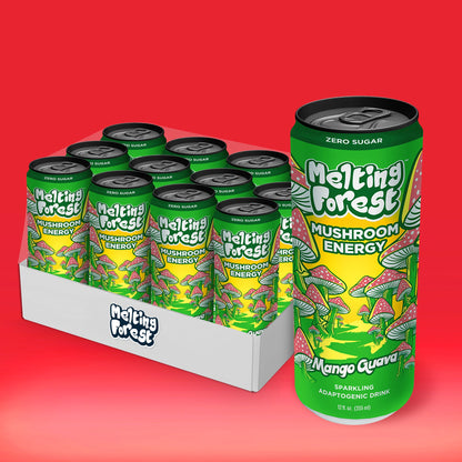 Mushroom Energy Drink 12 Pack by Melting Forest