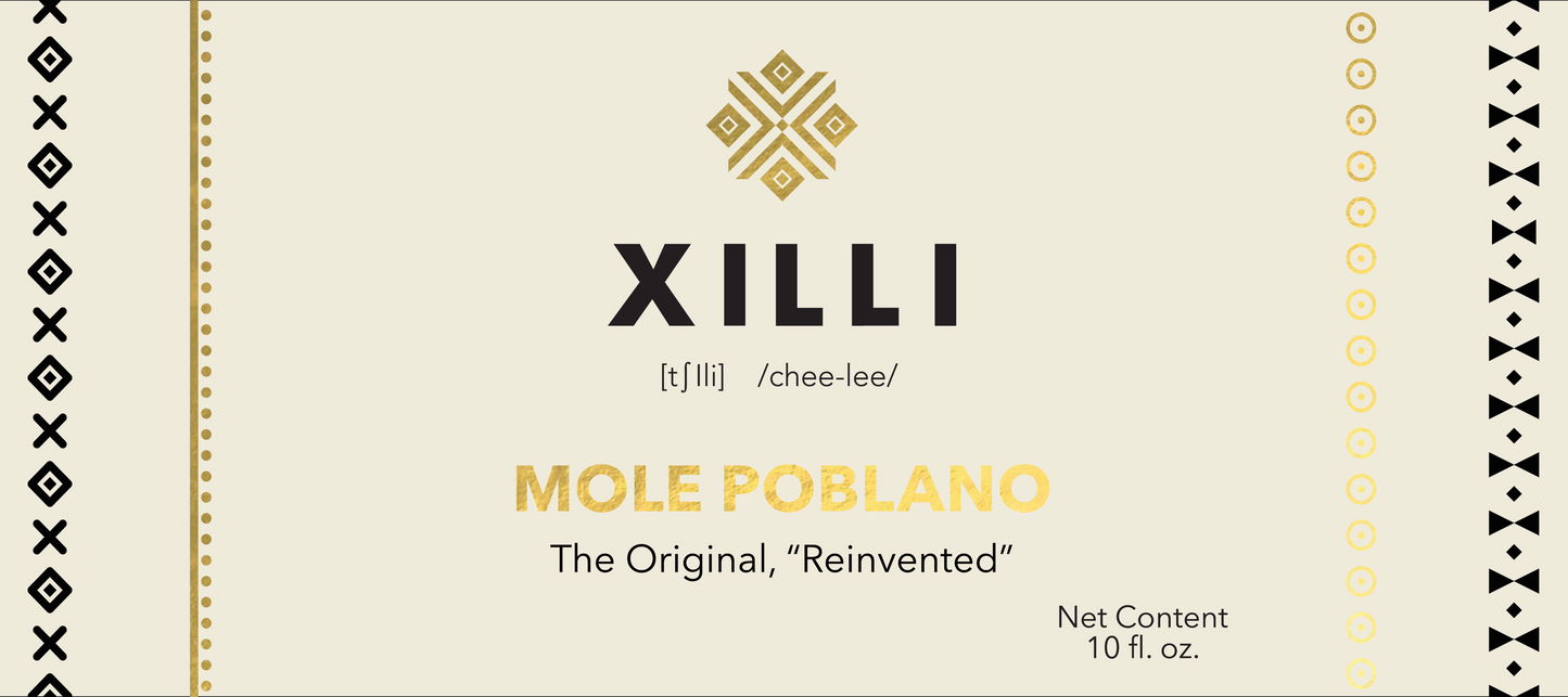 Xilli Mole Poblano Case - 12 Jars x 10 oz by Farm2Me