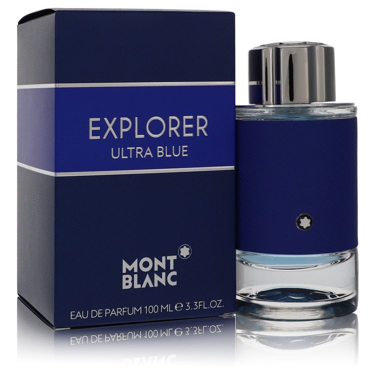 Montblanc Explorer Ultra Blue by Mont Blanc Eau De Parfum Spray 3.3 oz for Men by Avera Group