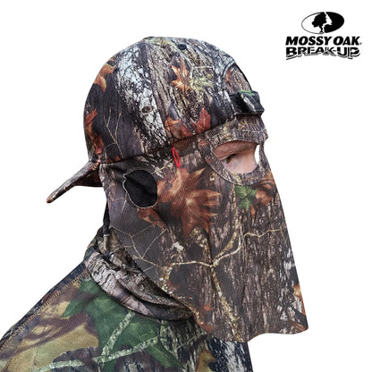 2-in-1 REAR Face Mask and Camo Hat (Fitted) by QuikCamo