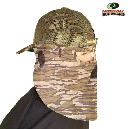 2-in-1 REAR Face Mask and Camo Hat (Fitted) by QuikCamo