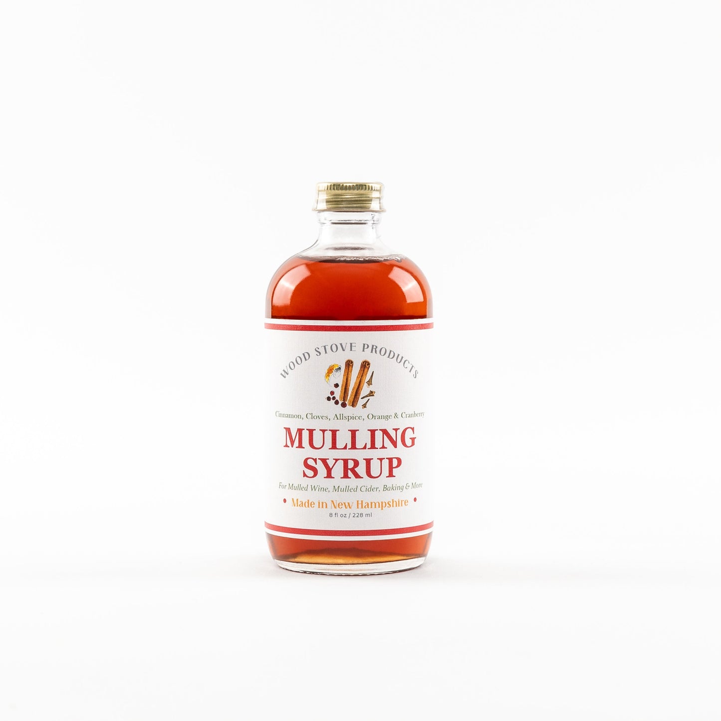 Mulling Syrup, 8 fl oz by Wood Stove Kitchen