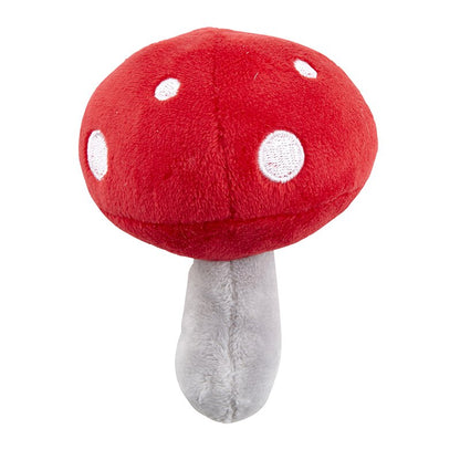 Mushroom Vegetable Rattle | Baby Toddlers Plush Toy | 5.25" x 2.25" by The Bullish Store