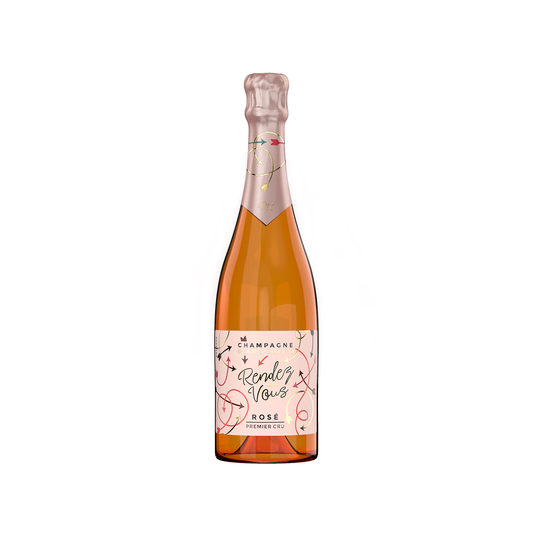 Rendez Vous Rose Champagne Premier Cru by CraftShack Wine Store