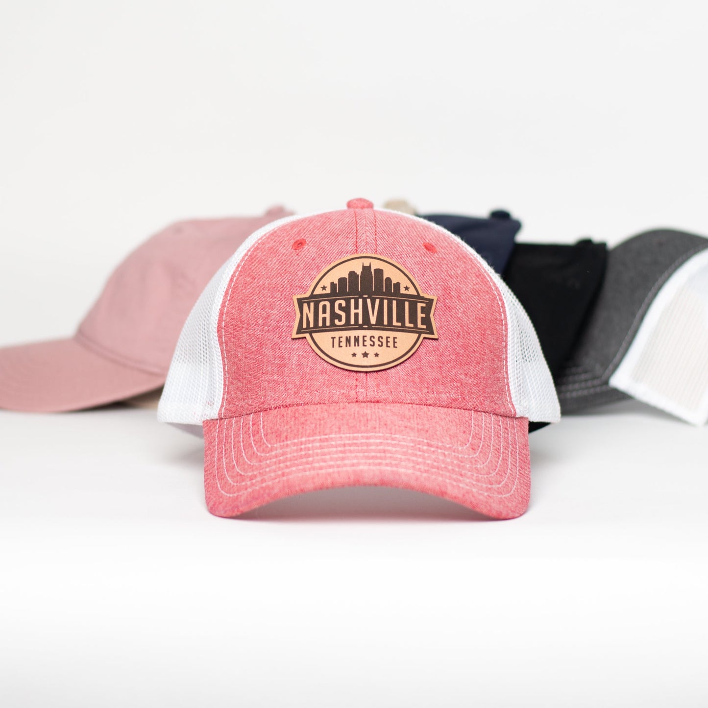 Nashville Skyline Snapback Trucker Hat by Music City Creative