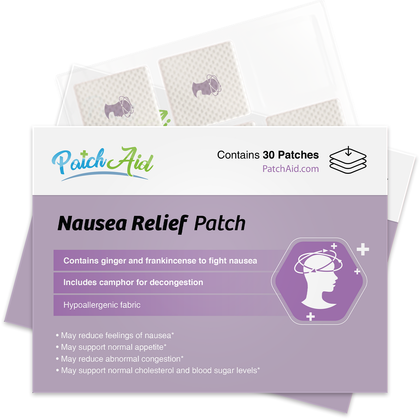 Nausea Relief Patch by PatchAid