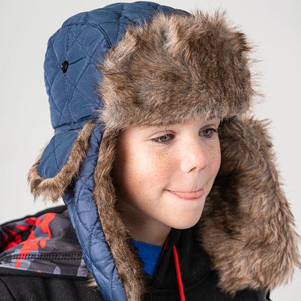 Kids Trapper Hat | Pilot | Navy by Soul of Adventure