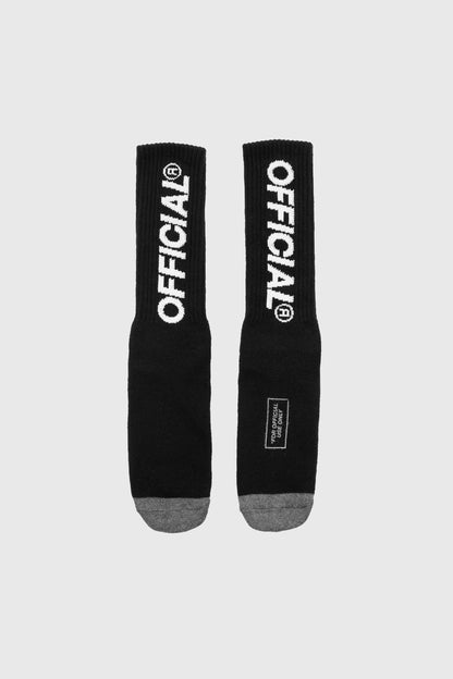 Neue Sock (Black) by The Official Brand