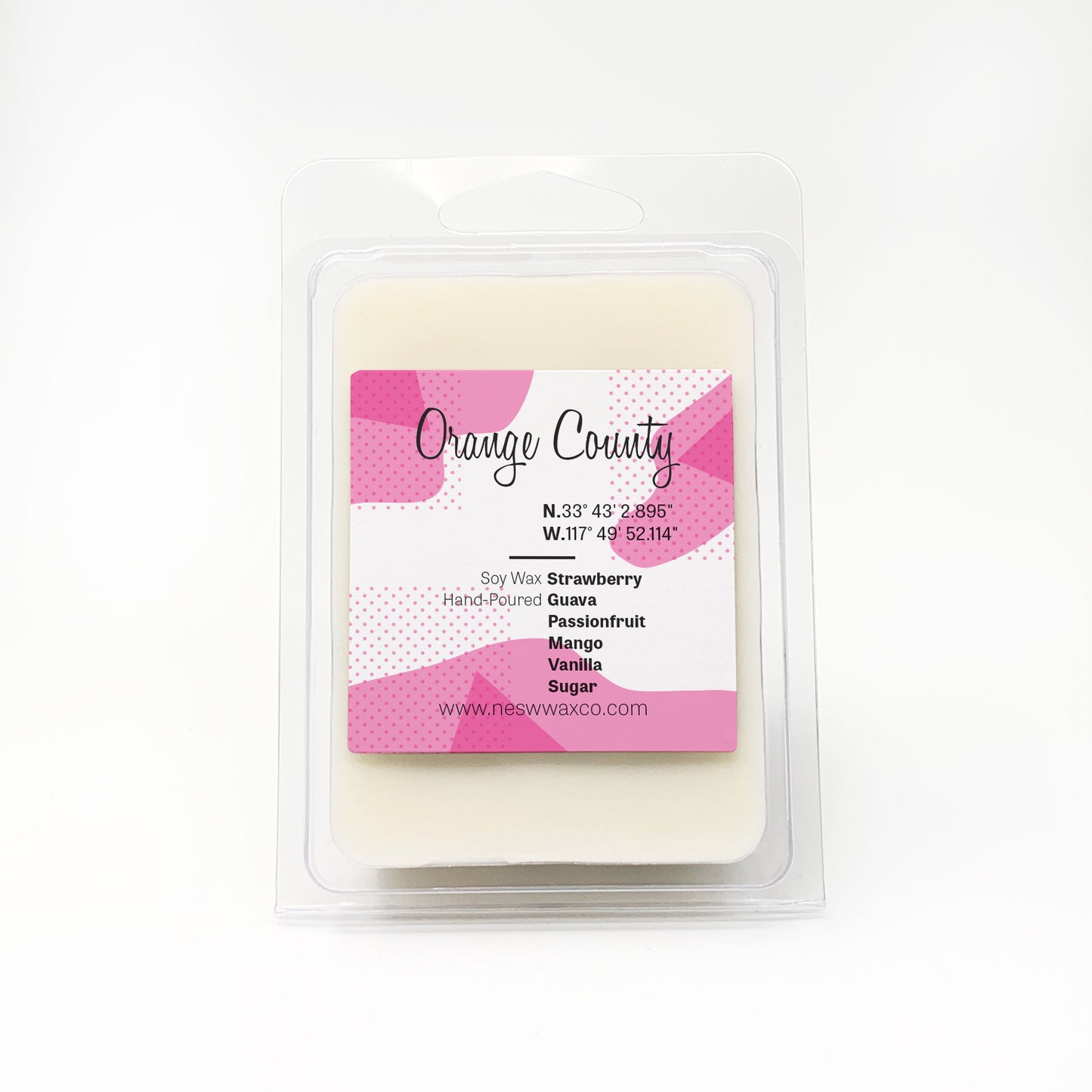 Orange County Wax Melts by NESW WAX CO//