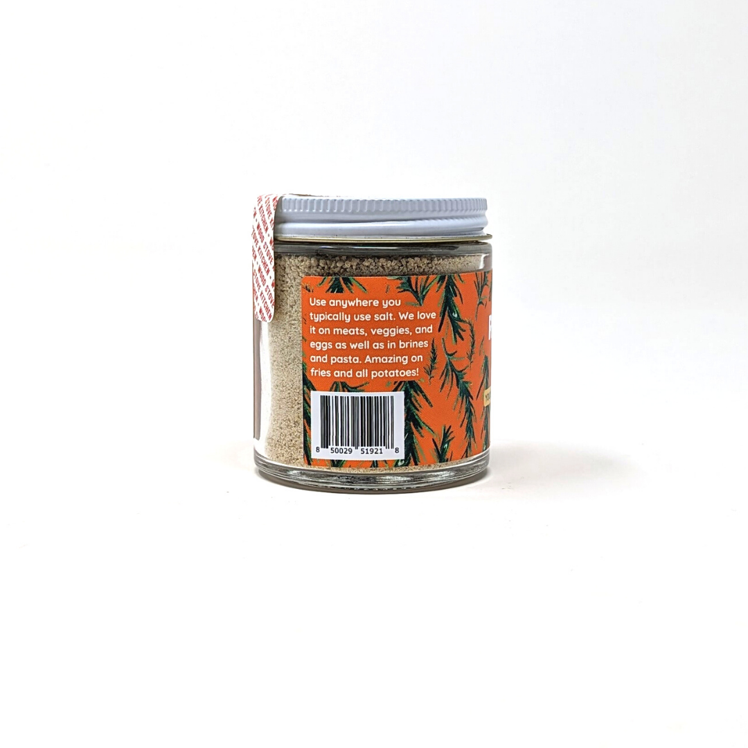 Rosemary Sea Salt (new label!) by Wood Stove Kitchen