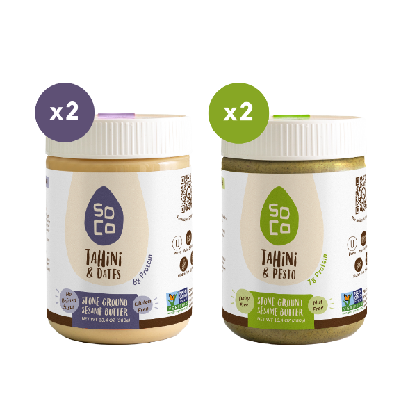 Tahini Sweet & Savory Duo by eatsoco