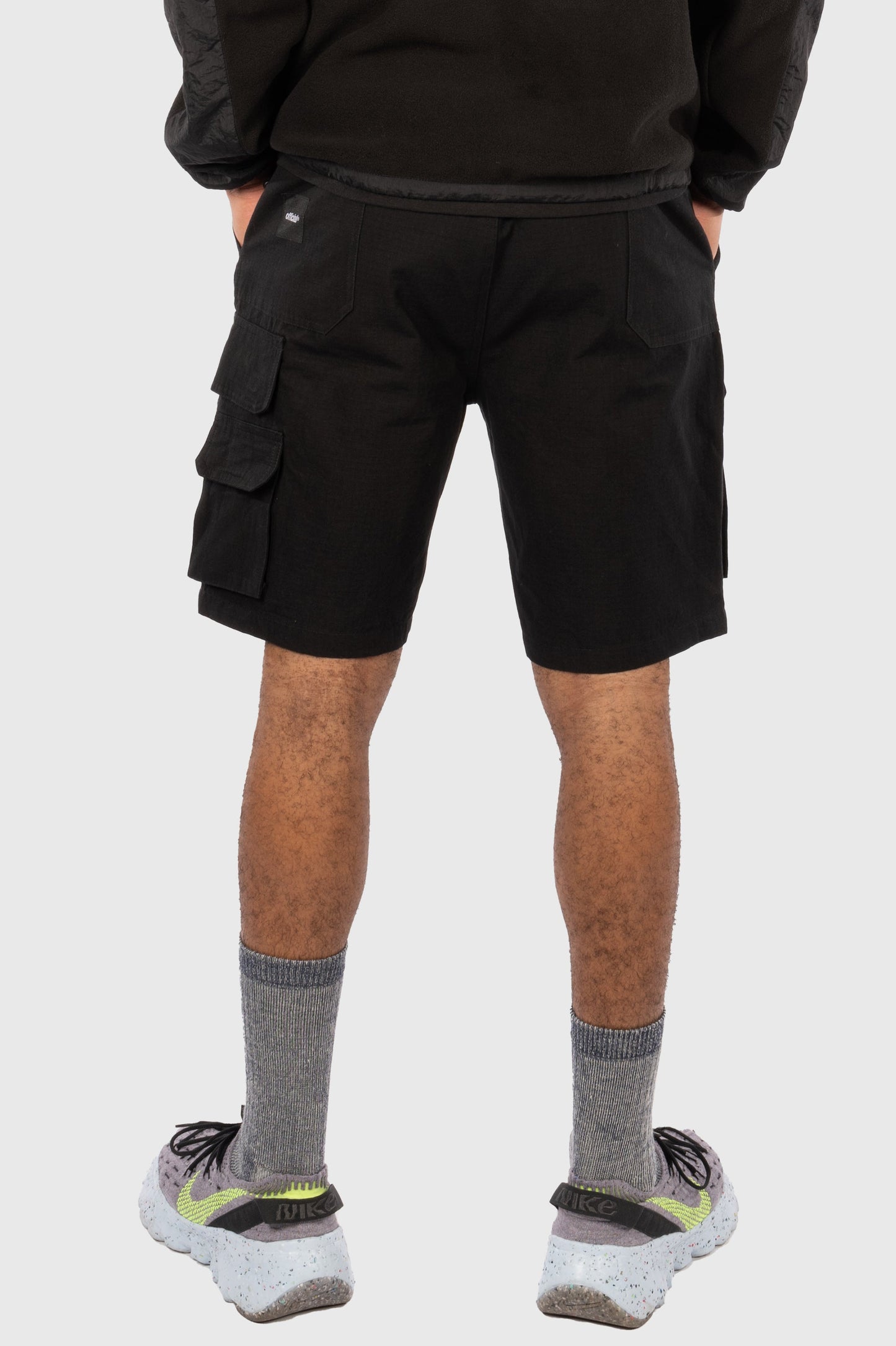 Nexus Ripstop Cargo Shorts (Black) by The Official Brand