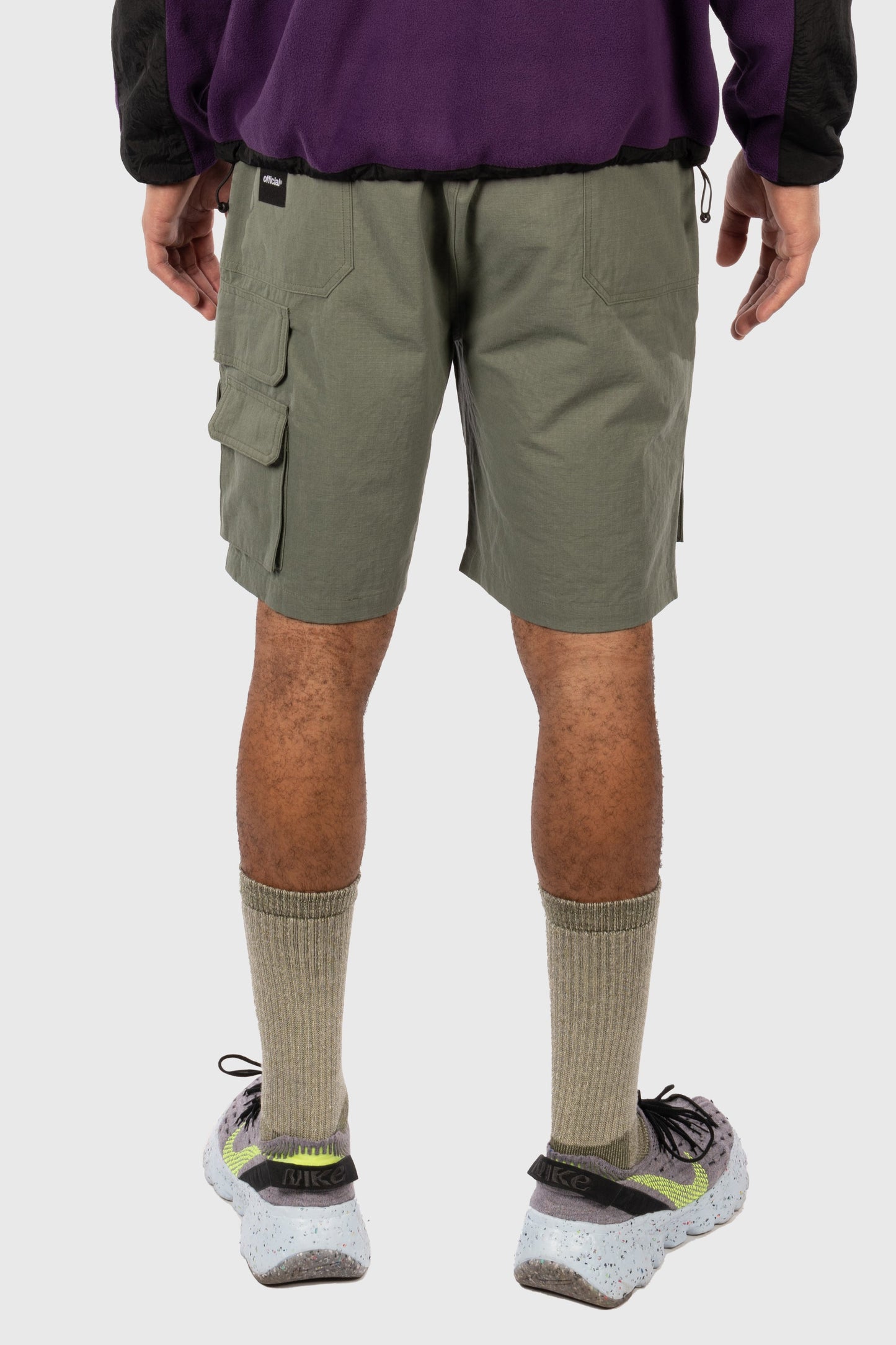 Nexus Ripstop Cargo Shorts (Dusty Olive) by The Official Brand