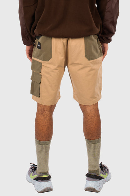 Nexus Ripstop Cargo Shorts (Khaki) by The Official Brand