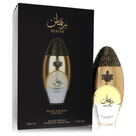 Niche Emarati Remas by Lattafa Eau De Parfum Spray (Unisex) 3.4 oz for Men by Avera Group