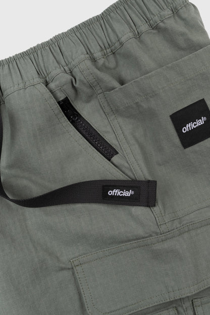 Nexus Ripstop Cargo Shorts (Dusty Olive) by The Official Brand