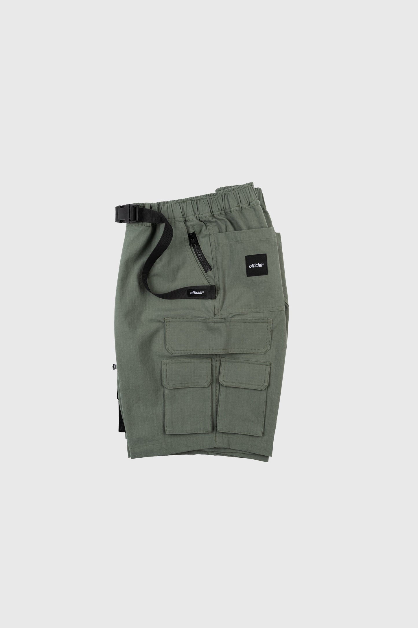 Nexus Ripstop Cargo Shorts (Dusty Olive) by The Official Brand