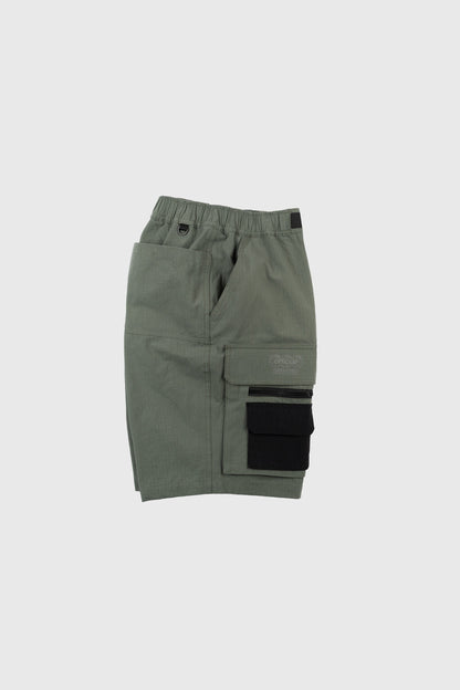 Nexus Ripstop Cargo Shorts (Dusty Olive) by The Official Brand