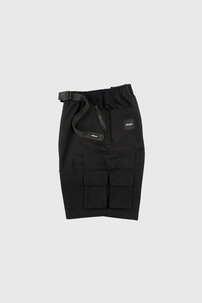 Nexus Ripstop Cargo Shorts (Black) by The Official Brand