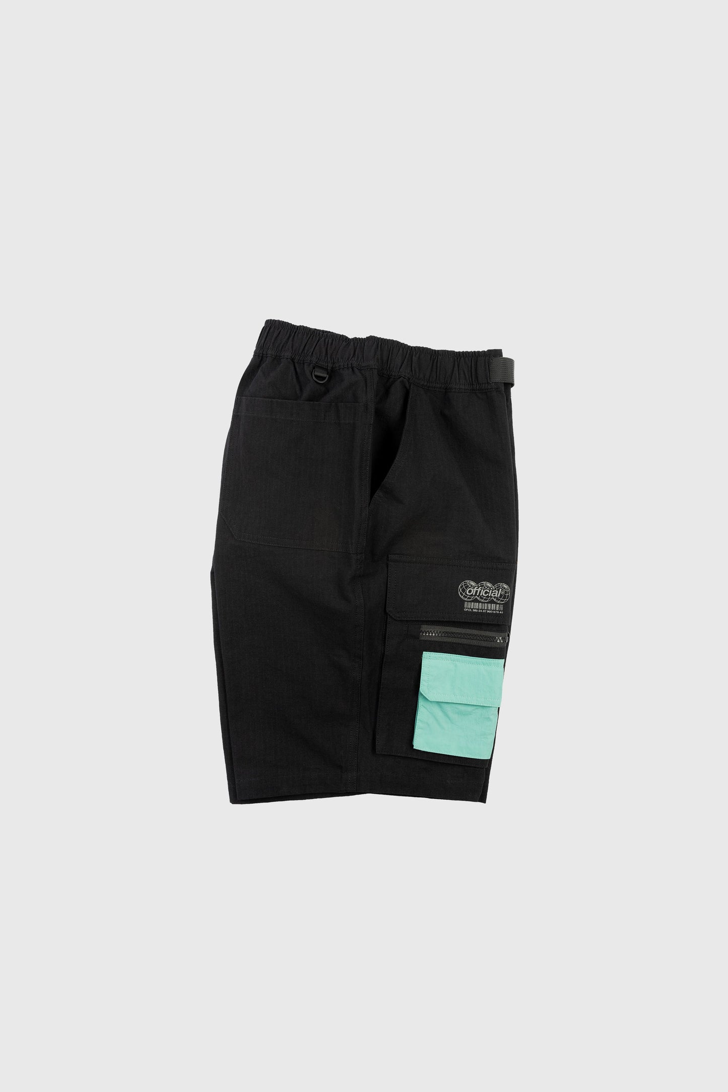 Nexus Ripstop Cargo Shorts (Black) by The Official Brand