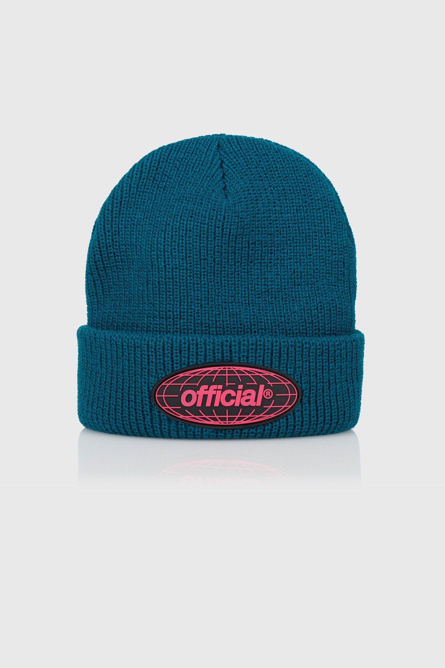 WRLD Takeover Beanie (Dark Teal) by The Official Brand