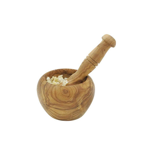 Olivewood Mortar & Pestle by Peterson Housewares & Artwares