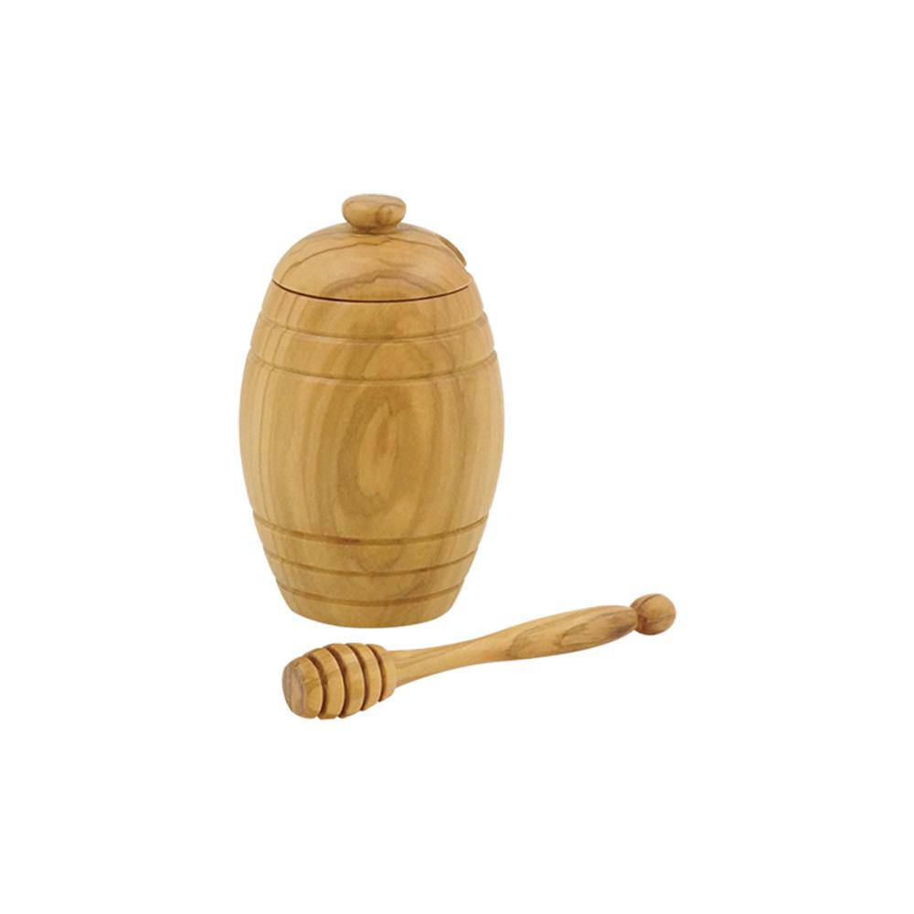 Olivewood Honey Jar by Peterson Housewares & Artwares