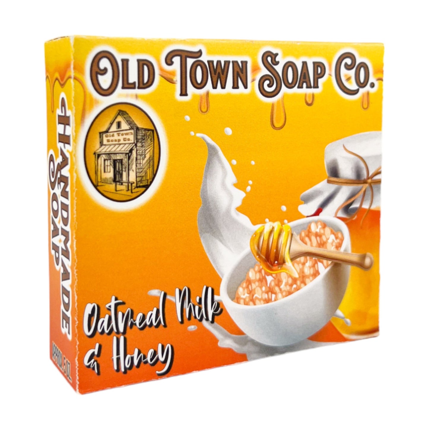 Oatmeal Milk & Honey -Bar Soap by Old Town Soap Co.