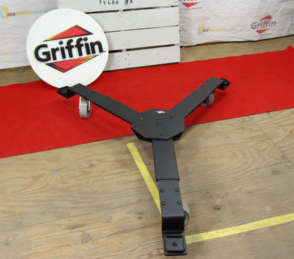 Piano Truck Dolly by GRIFFIN | Spider Mobileer Cart for Concert Baby Grand Pianos | 3 Large Wheel Moving Dollie Stage Stand with Adjustable Legs | Adjustable Universal Sturdy Placement Mount Holder by GeekStands.com