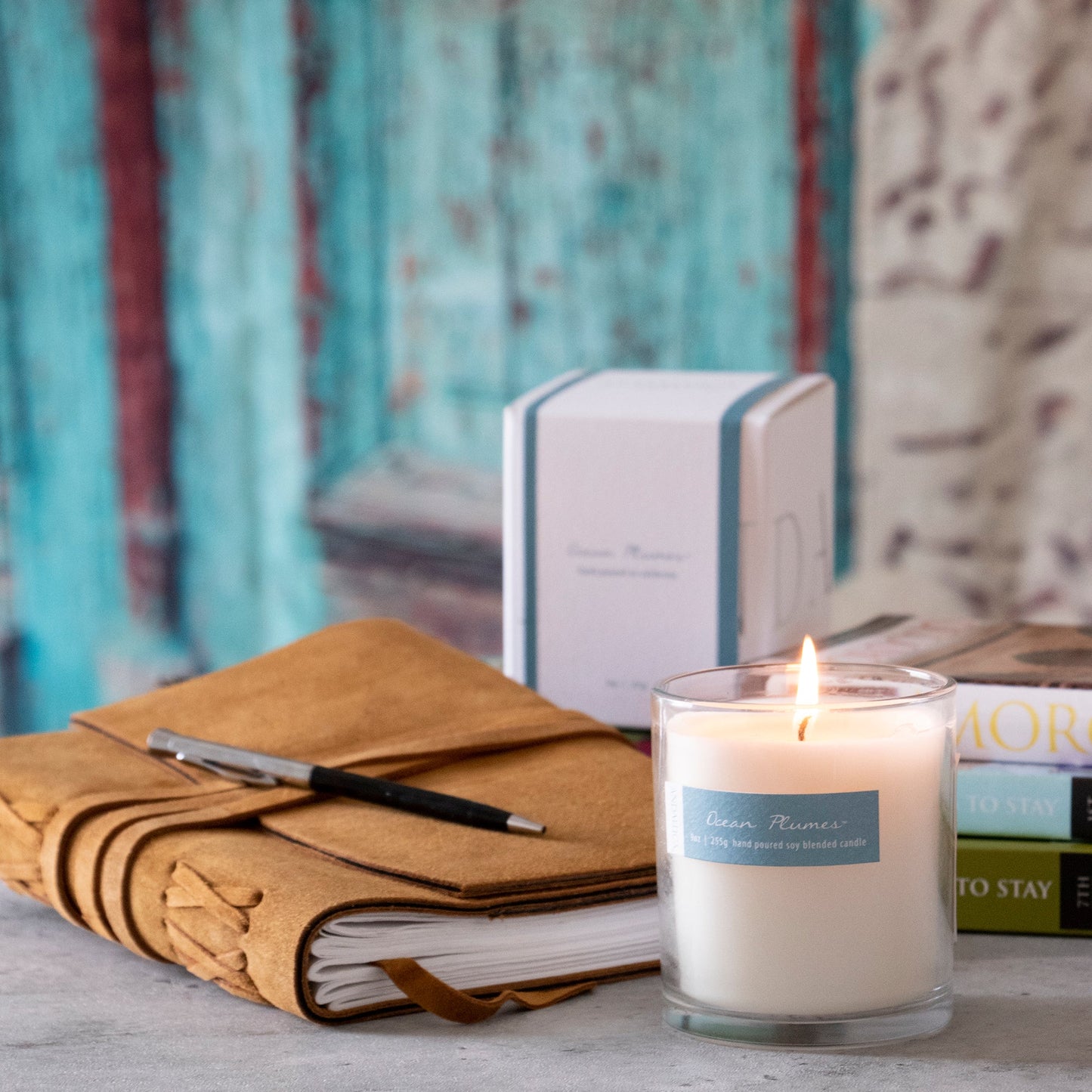 Ocean Plumes 9oz Candle by Andaluca Home