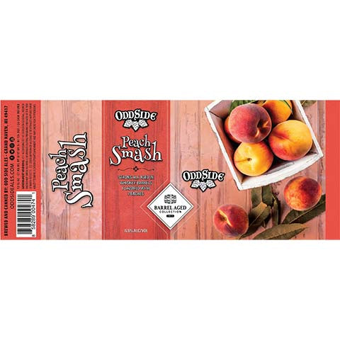 Odd Side Ales Peach Smash Strong Ale by CraftShack Liquor Store