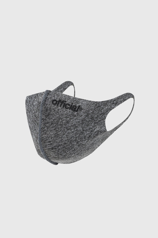 Official Nano-Polyurethane Face Mask (Heather Grey) by The Official Brand