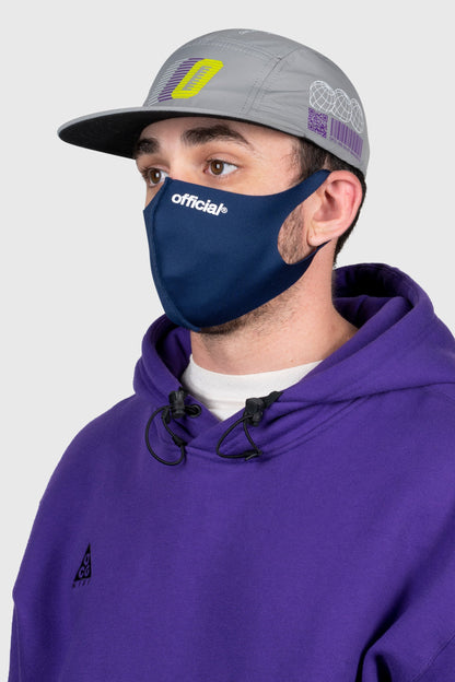 Official Nano-Polyurethane Face Mask (Navy Blue) by The Official Brand