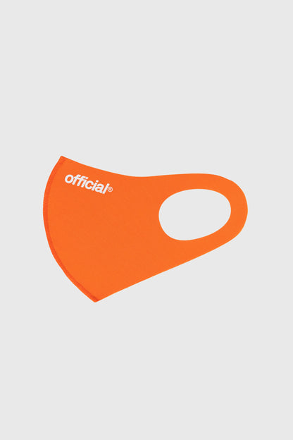 Official Nano-Polyurethane Face Mask (Orange) by The Official Brand