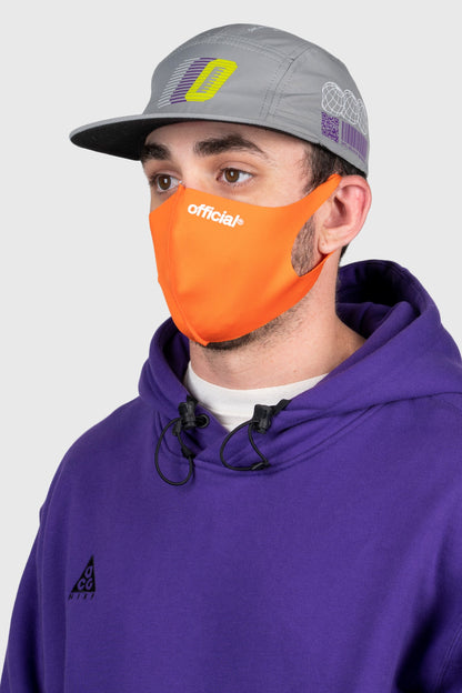 Official Nano-Polyurethane Face Mask (Orange) by The Official Brand