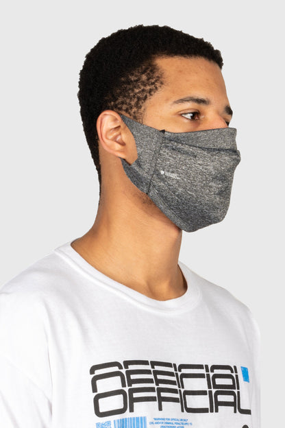 Performance Face Mask (Heather Grey) by The Official Brand